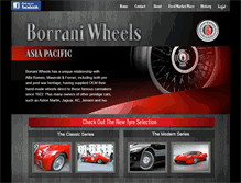 Tablet Screenshot of borraniwheels.com.au